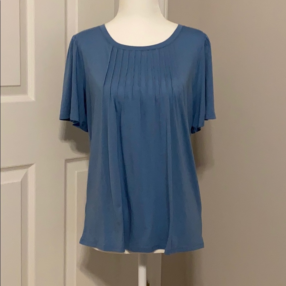 NWT Loft Blue Top